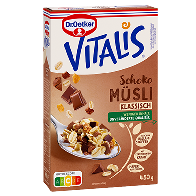 Vitalis Schokomüsli klassisch Testprodukt-Abbildung