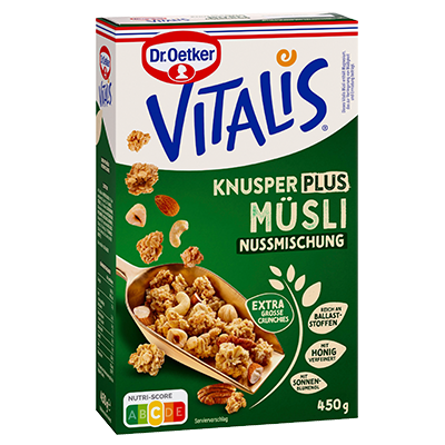 Vitalis KnusperPlus Nussmischung Testprodukt-Abbildung