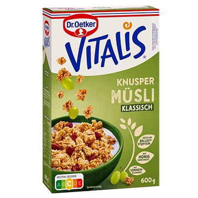 Vitalis Knuspermüsli klassisch Testprodukt-Abbildung
