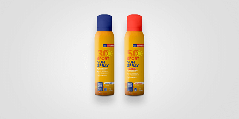 ALDI SPORTS "SPORT SUNSPRAY" ALDI SPORTS "SPORT SUNSPRAY"