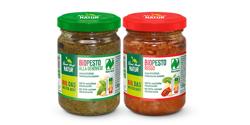 Nur Nur Natur BIO Pesto 130 g im Glas Nur Nur Natur BIO Pesto 130 g im Glas