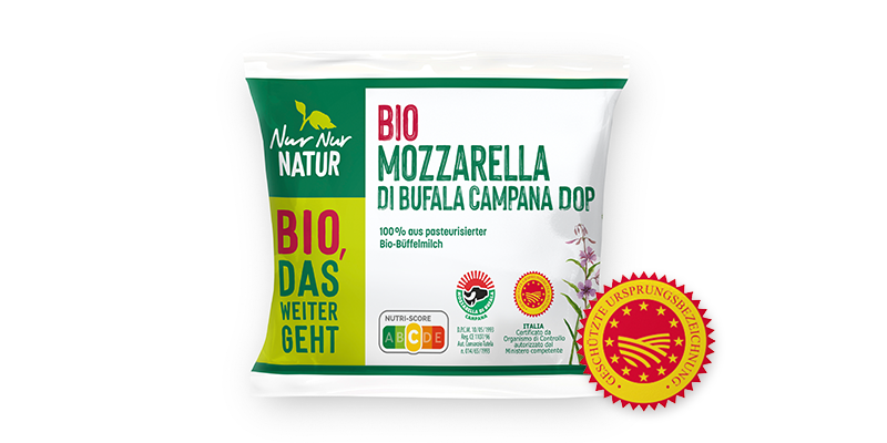 Nur Nur Natur BIO Büffelmozzarella 125 g Nur Nur Natur BIO Büffelmozzarella 125 g
