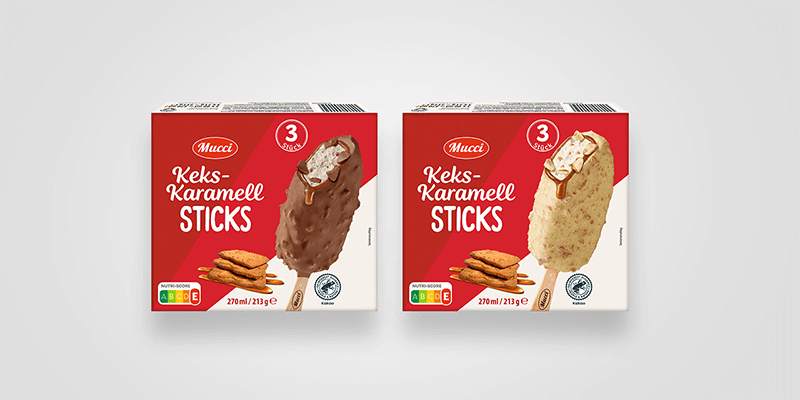 MUCCI KEKS-KARAMELL STIELEIS
 MUCCI KEKS-KARAMELL STIELEIS